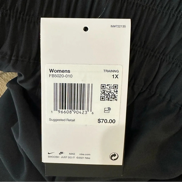 Nike Women’s Dri-Fit Plus Black Performance Training Pants Size 1X NWT - Picture 7 of 9